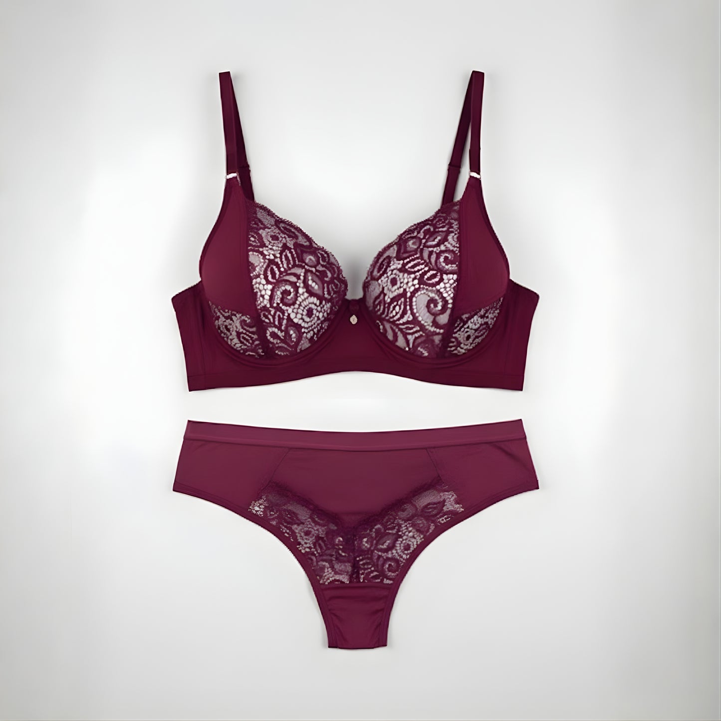 Women Lace Bra Panty Set | Soft & Comfortable Designer Lingerie Set for Daily