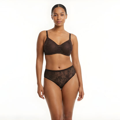 Stylish Women Lingerie Set with Lace Design | Padded Bra & Panty Set