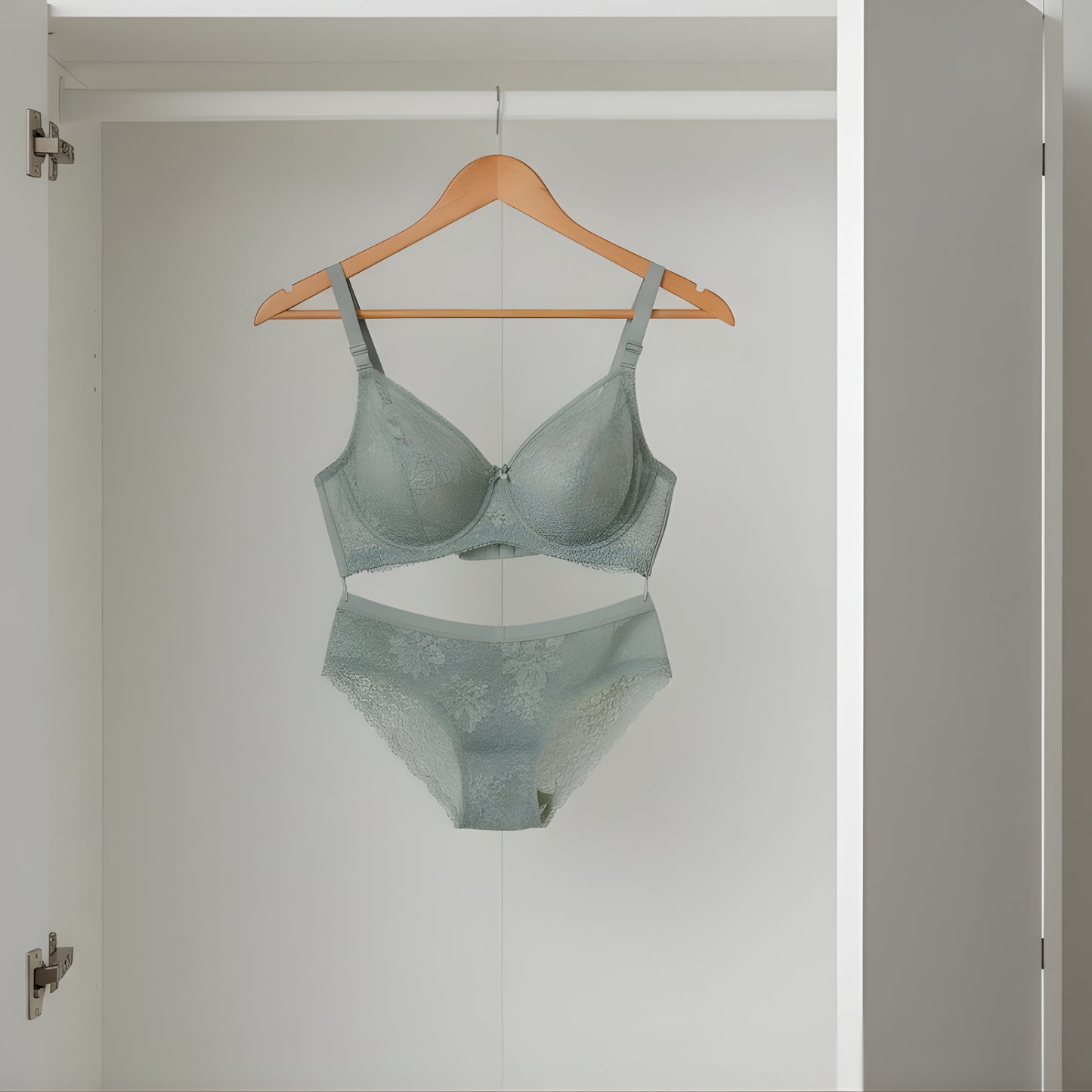 Stylish Women Lingerie Set with Lace Design | Padded Bra & Panty Set