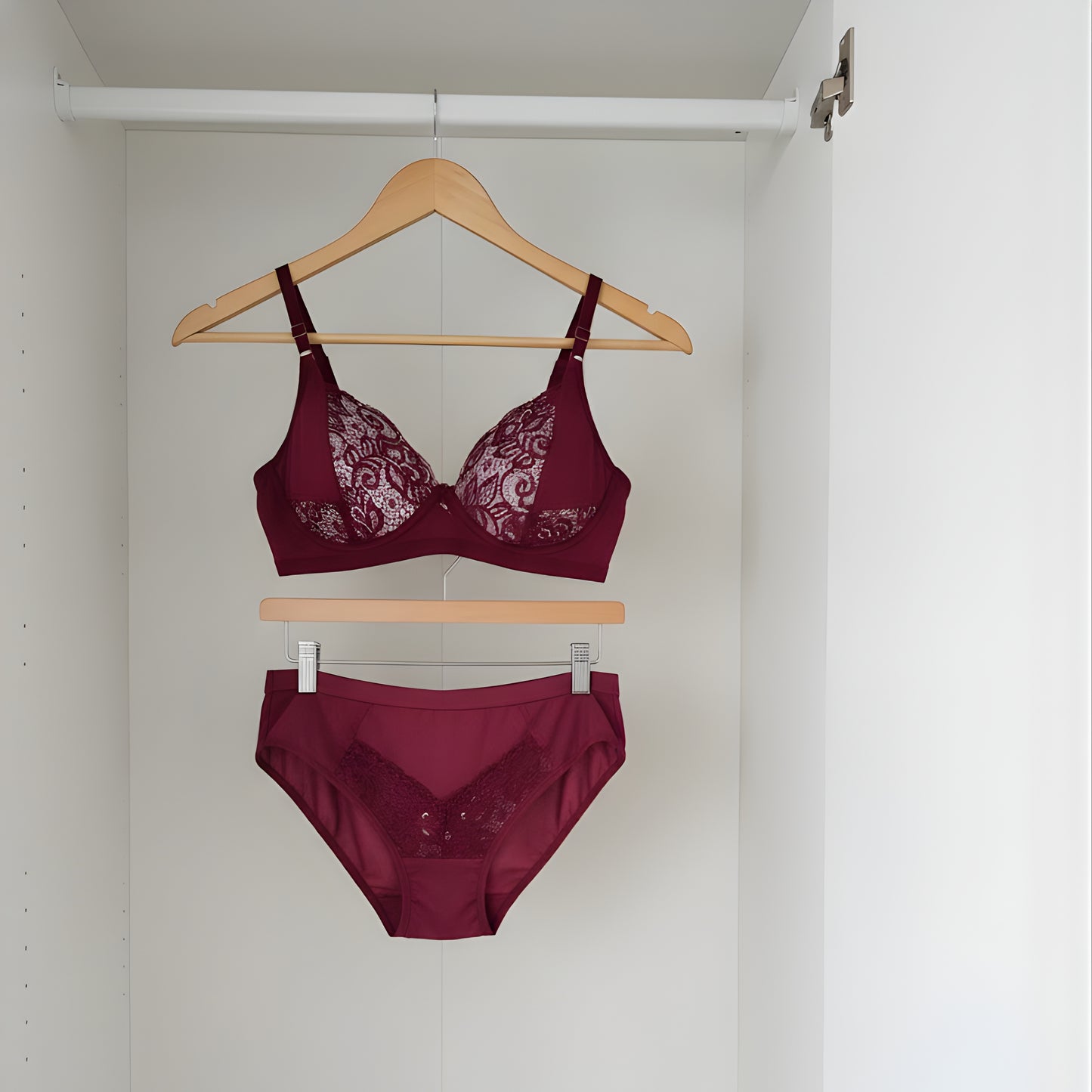 Women Lace Bra Panty Set | Soft & Comfortable Designer Lingerie Set for Daily