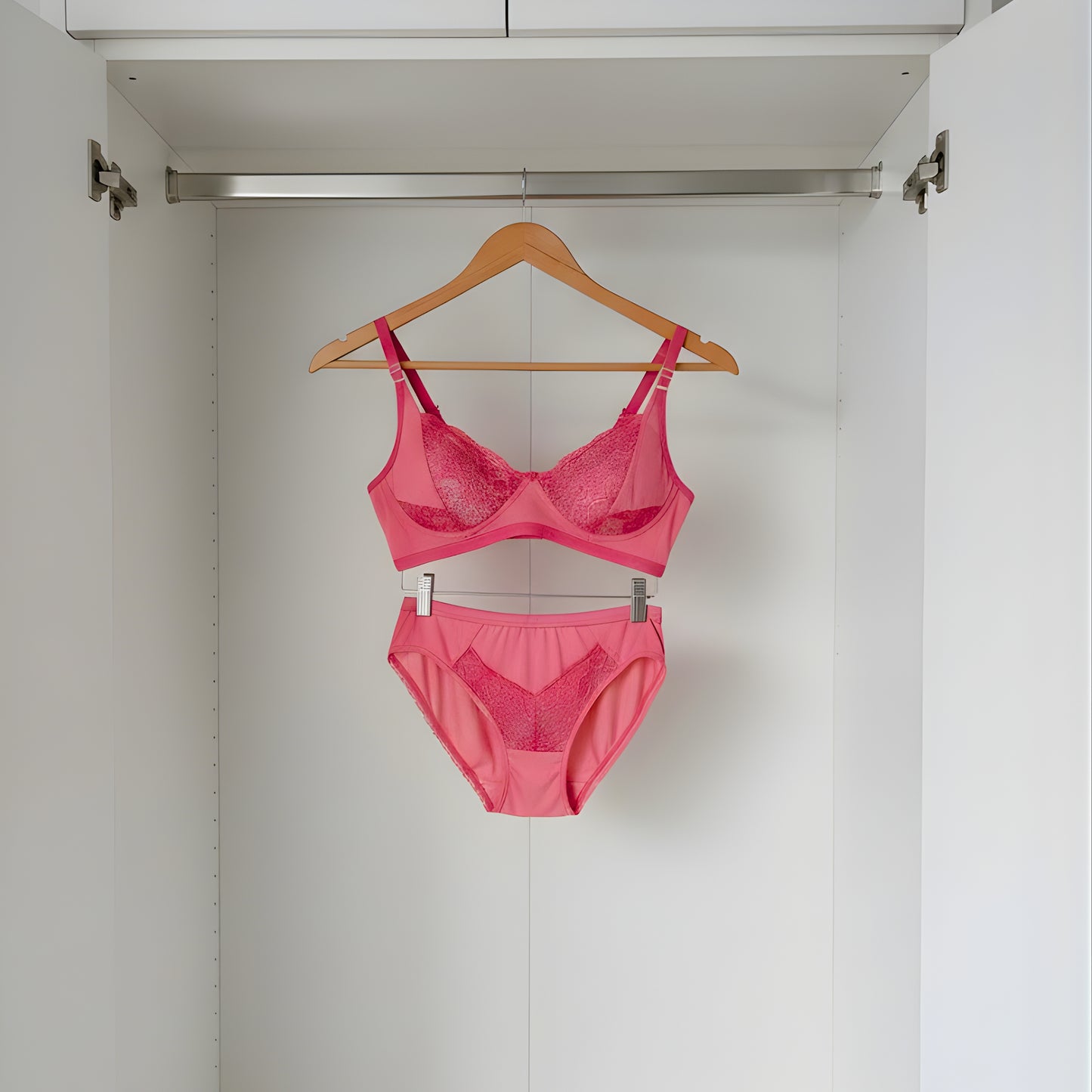 Women Lace Bra Panty Set | Soft & Comfortable Designer Lingerie Set for Daily